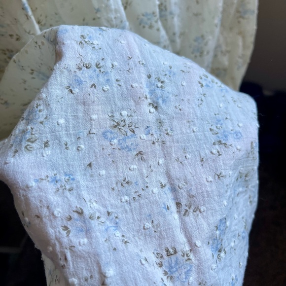 All in Favor Cream Floral Midi Dress - Picture 3 of 6